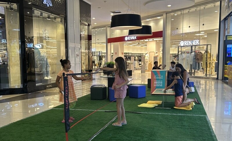 Arena de Verão oferece atividades de lazer gratuitas no Farol Shopping