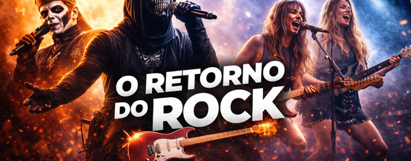 O rock está voltando para os ouvidos das pessoas