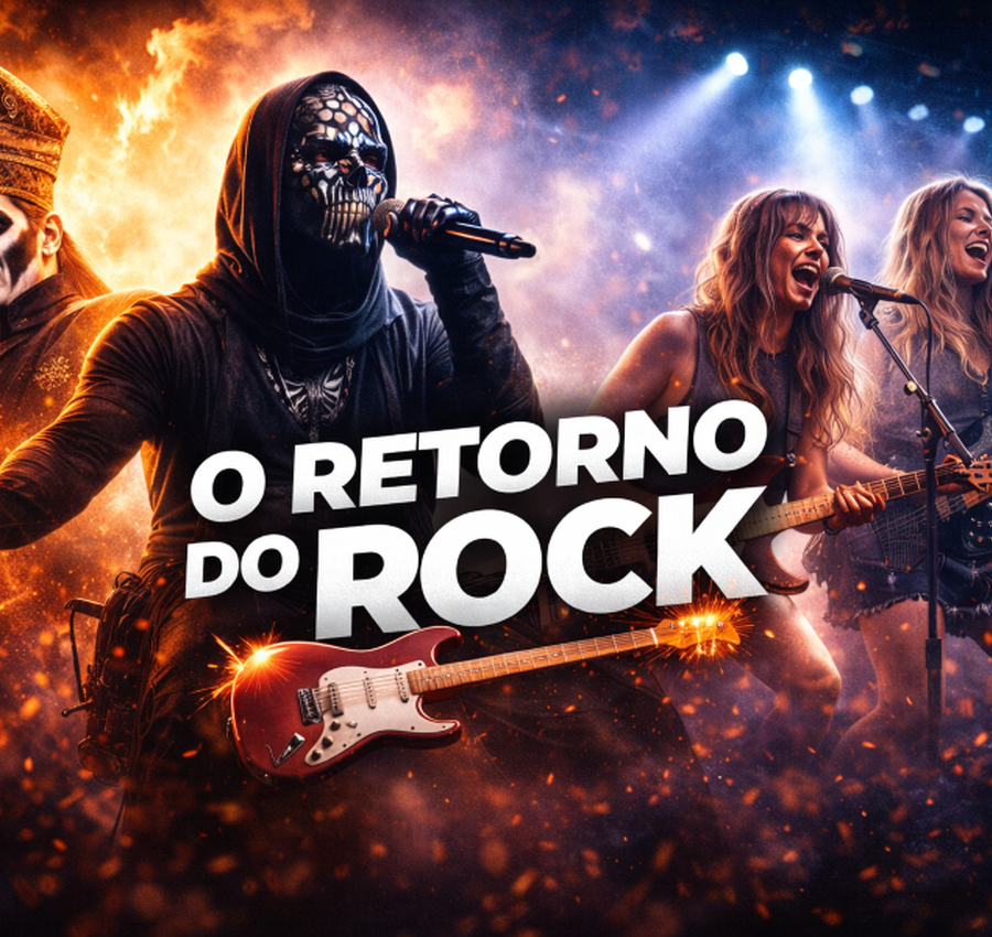 O rock está voltando para os ouvidos das pessoas