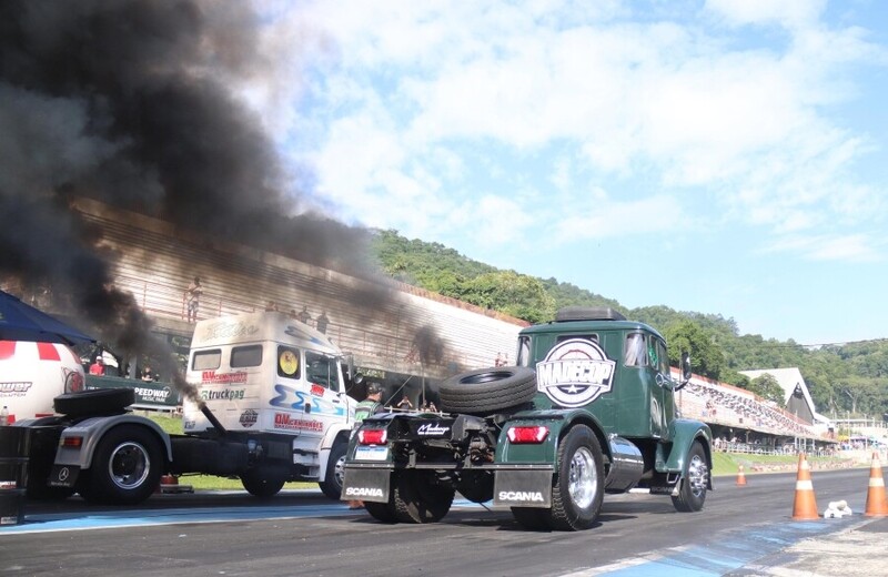 Velocidade e emoção na abertura da Arrancada Truck 2026 em Morro da Fumaça