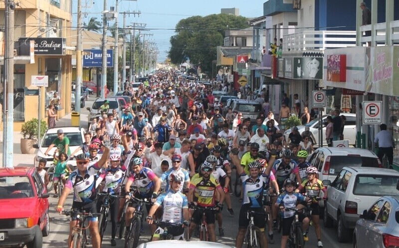 Neste sábado, Balneário Rincão recebe o 18º Passeio Ciclístico da Integração