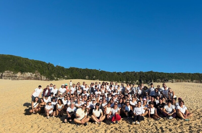 Mais de 140 mulheres participam da 'Trilha Janeiro Branco' em Morro dos Conventos