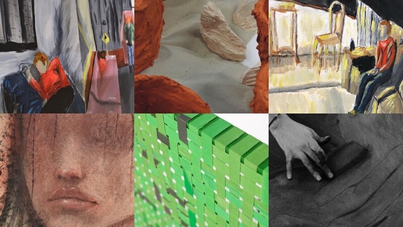 Exposição 'Encontros Paralelos' reúne universos criativos distintos em Criciúma