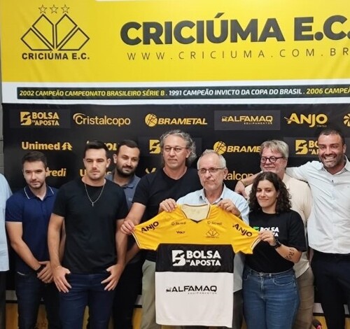 Bolsa de Apostas fortalece marketing e fecha patrocínio master do Criciúma