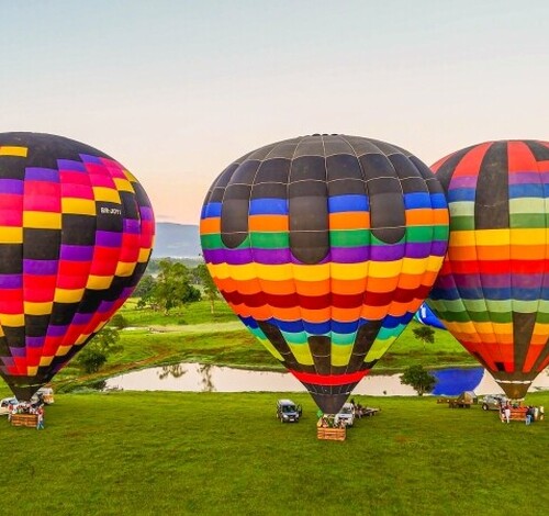 Show nacional gratuito e Festival de Balonismo na Expocanyon 2026 em Praia Grande