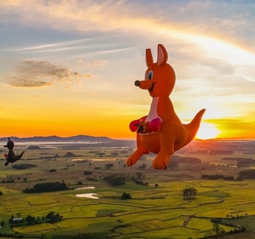 Balões temáticos serão atração da Expocanyon & Festival de Balonismo 2026