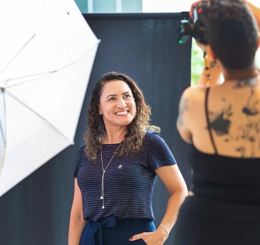 Shopping Della celebra Dia da Mulher com ensaio fotográfico profissional gratuito