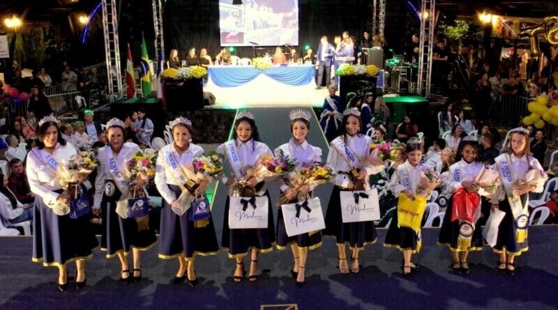 Finalizadas as inscrições para escolha das cortes da 25ª Festa do Colono de Siderópolis