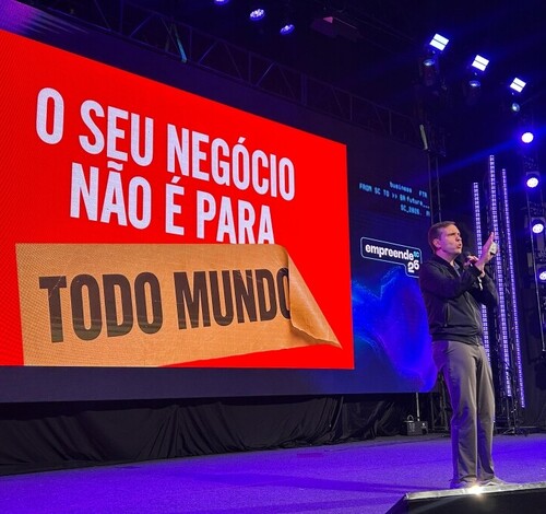 Corredores cheios e muito conteúdo na abertura do Empreende SC em Criciúma