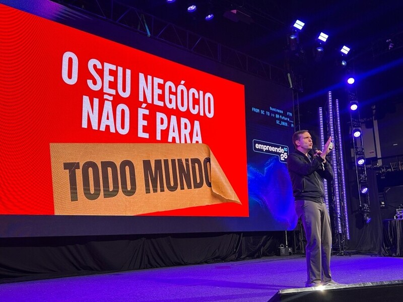 Corredores cheios e muito conteúdo na abertura do Empreende SC em Criciúma