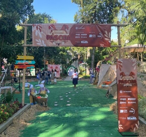 Show e atividades gratuitas na Vila da Páscoa em Criciúma