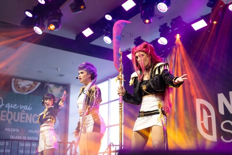 Heroínas do K-Pop e Caça aos Ovos no Nações Shopping