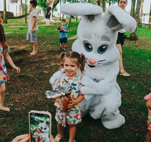Caça aos ovos do Mampituba reúne cerca de 180 crianças
