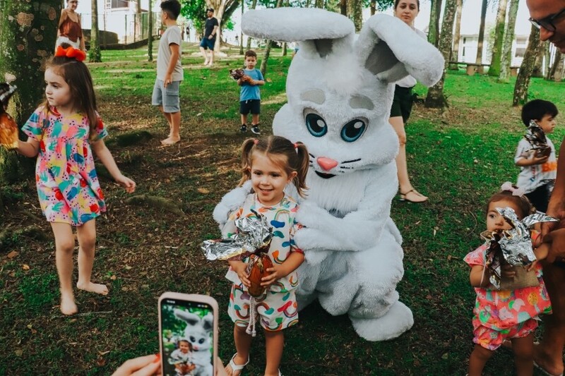 Caça aos ovos do Mampituba reúne cerca de 180 crianças
