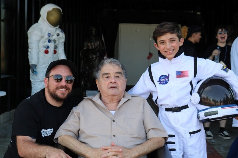 Otávio Augusto participa de filme gravado no Parque Astronômico 