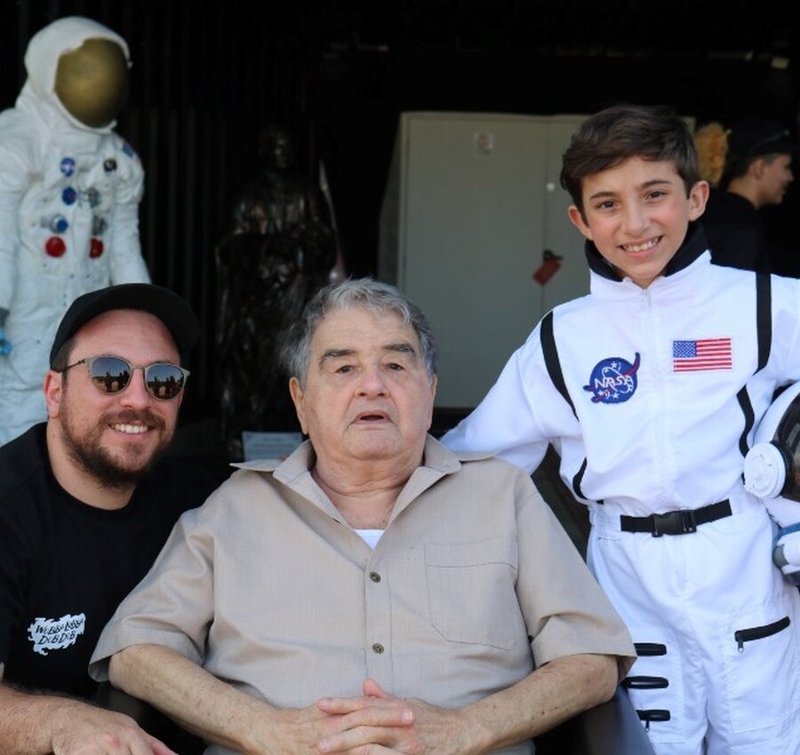 Otávio Augusto participa de filme gravado no Parque Astronômico 