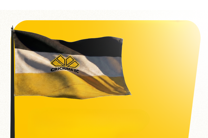 Criciúma lança projeto para construir maior bandeirão do futebol brasileiro