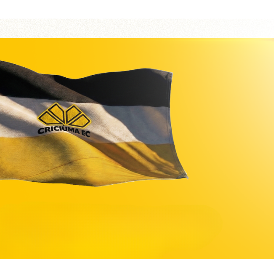 Criciúma lança projeto para construir maior bandeirão do futebol brasileiro