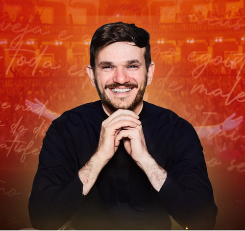 Padre Patrick apresenta espetáculo 'Pecado é Não Rir' em Criciúma