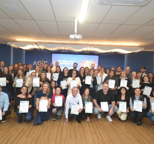 Declaração de Signatário 2026 é entregue a integrantes do Comitê ODS Criciúma