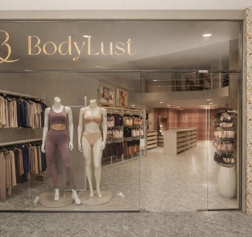 Bodylust inaugura loja de lingerie e fitness no Shopping Della, em Criciúma