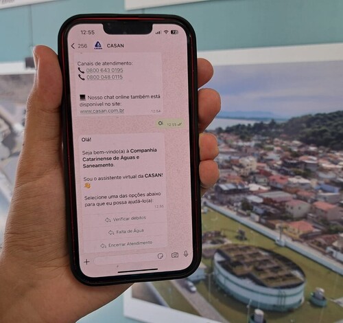 CASAN muda número do WhatsApp; veja como entrar em contato agora