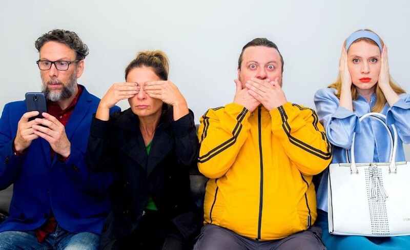 Comédia TOC em cartaz no Teatro Elias Angeloni