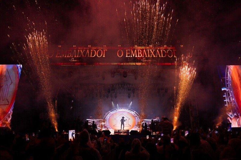 Criciúma vive noite histórica com show de Gusttavo Lima no Nações Shopping