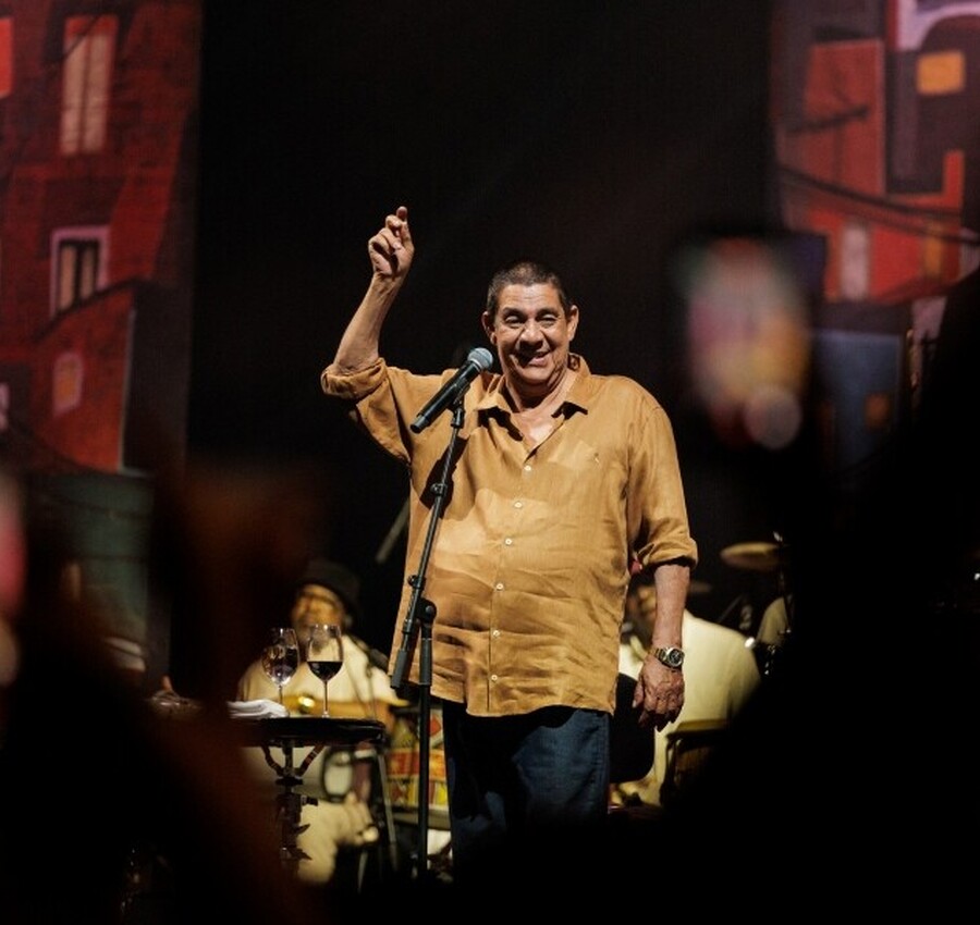 Zeca Pagodinho faz show neste sábado em Criciúma; veja atrações, horários e ingressos