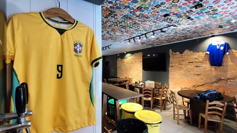 Neybar: bar inspirado em Neymar Jr. é inaugurado em Criciúma com samba, costela e transmissão de jogos da Seleção
