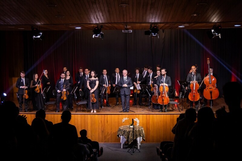 Concerto gratuito em Nova Veneza reúne música clássica, tangos e sucessos do rock