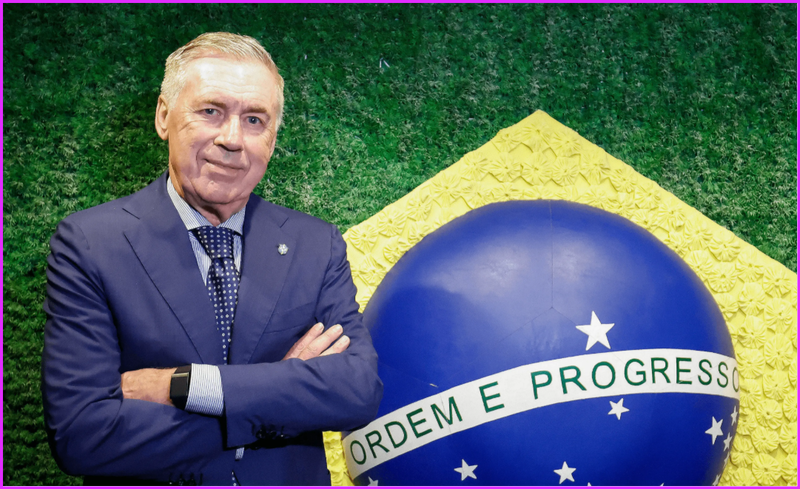 Por que Carlo Ancelotti masca tanto chiclete? Hábito do técnico da Seleção Brasileira chama atenção
