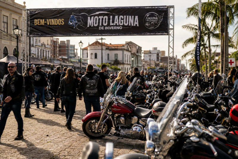 Moto Laguna de Inverno 2026: Centro Histórico será palco de um dos maiores encontros de motociclistas do Sul de SC