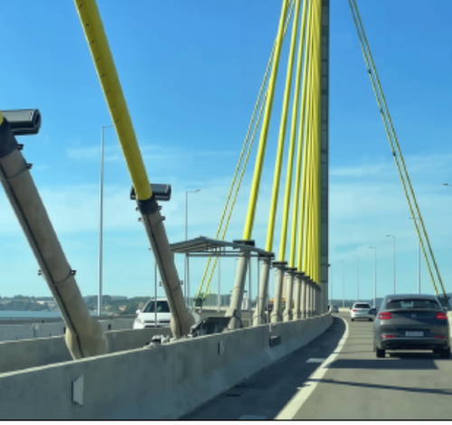 BR-101 em Laguna: circulação de veículos é liberada na Ponte Anita Garibaldi