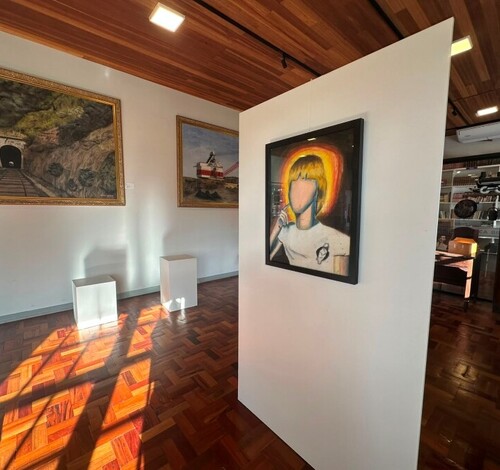 Exposição ''Fragmentação'' reúne 12 obras no Museu do Carvão em Siderópolis