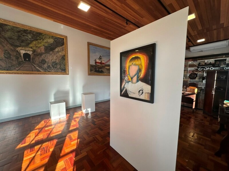 Exposição ''Fragmentação'' reúne 12 obras no Museu do Carvão em Siderópolis