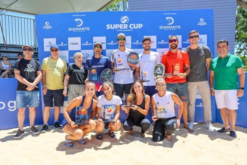 Favoritos conquistam Super Cup Beach Tennis 