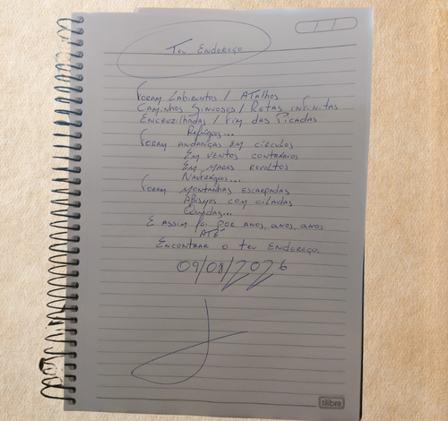 Poesia diária: “Teu Endereço” conduz o leitor por caminhos até o encontro