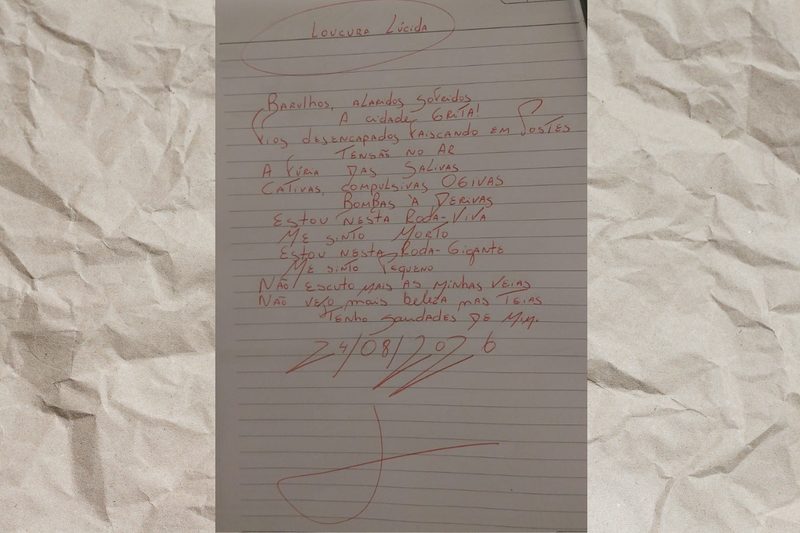 Poesia Diária: Marcello Zapelini da Rosa apresenta ''Loucura Lúcida''