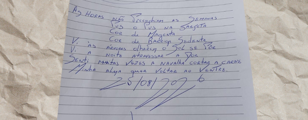 Poesia Diária: “Ventre” apresenta versos sobre dor, memória e desejo de retorno