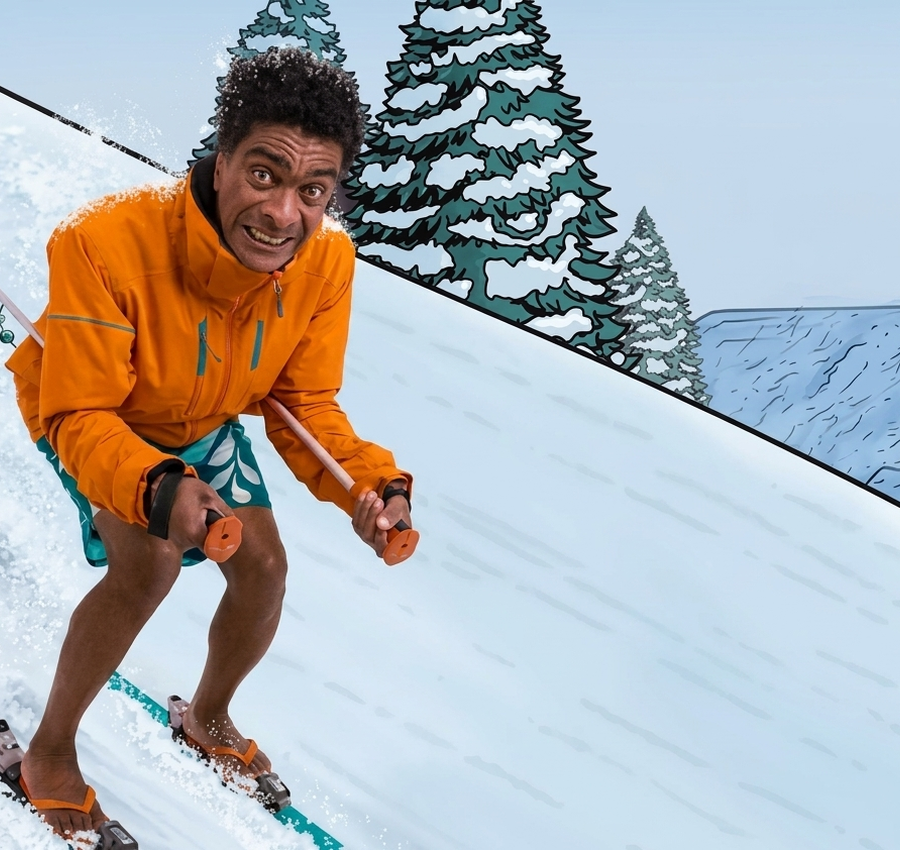 Hélio de La Peña retorna a Criciúma com o stand-up Preto de Neve
