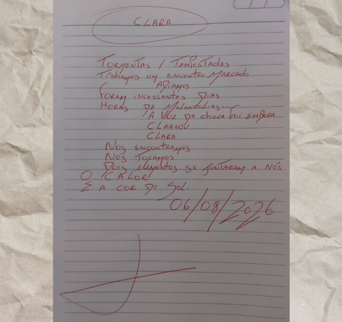Poesia Diária: ''Clara'', de Marcello Zapelini da Rosa