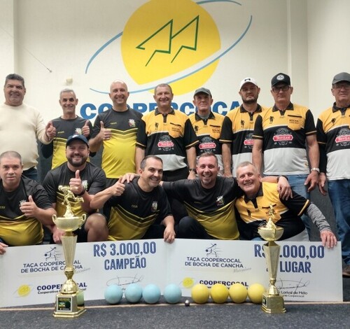 Amigos da Bocha conquista bicampeonato da Taça Coopercocal