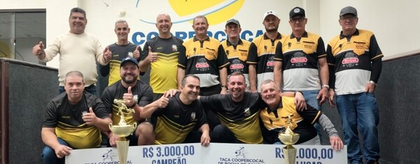 Amigos da Bocha conquista bicampeonato da Taça Coopercocal