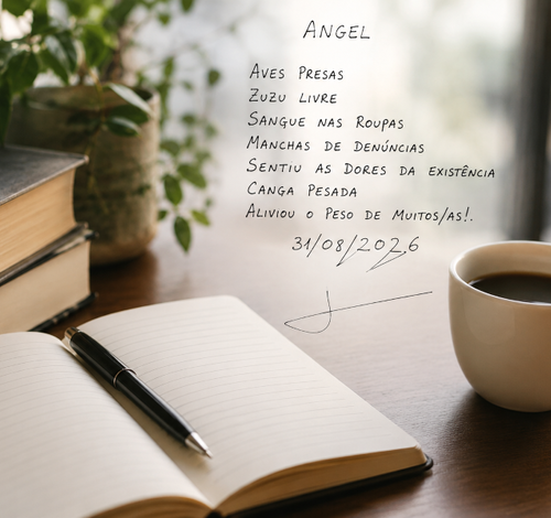 Poesia Diária: “Angel” traduz dores e liberdade em versos de Marcello Zapelini da Rosa