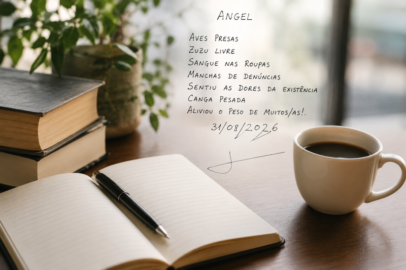 Poesia Diária: “Angel” traduz dores e liberdade em versos de Marcello Zapelini da Rosa
