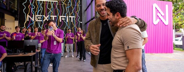 Joel Jota visita Next Fit em Criciúma e acompanha expansão da empresa