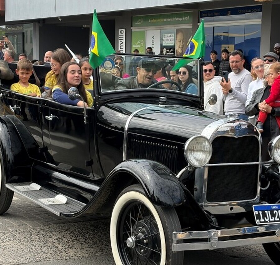 Morro da Fumaça: confira imagens do Desfile Cívico em celebração à Independência do Brasil 