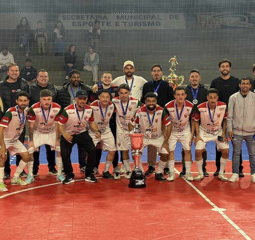 Master Legends é campeão do Campeonato Municipal de Futsal de Morro da Fumaça
