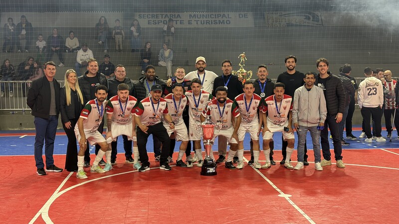 Master Legends é campeão do Campeonato Municipal de Futsal de Morro da Fumaça